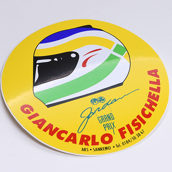 GIANCARLO FISICHELLA JORDAN Round Sticker