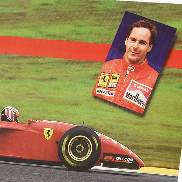 Scuderia Ferrari 1995 Official Driver's Card (G. BERGER)