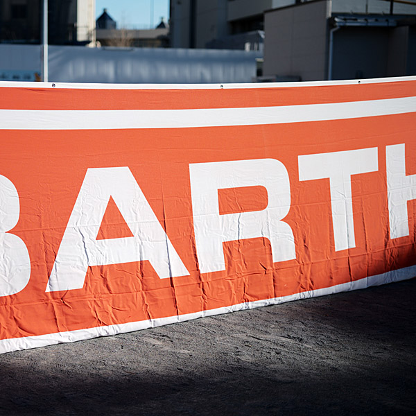 ABARTH Extra-large Logo Flag 