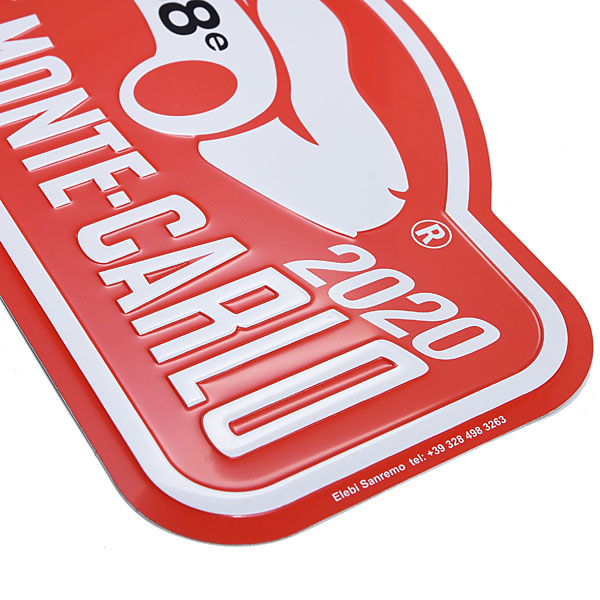 Rally Monte Carlo 2020 Official Metal Plate(Large)