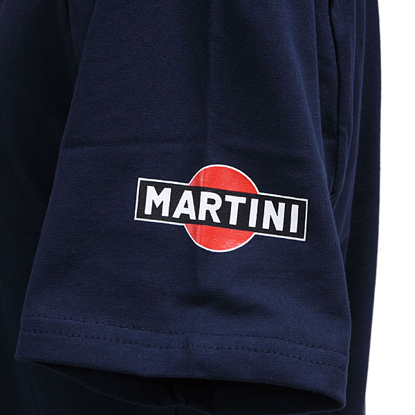 MARTINI RACING Official BIG StripeT-shirts (Navy Blue) by Sparco