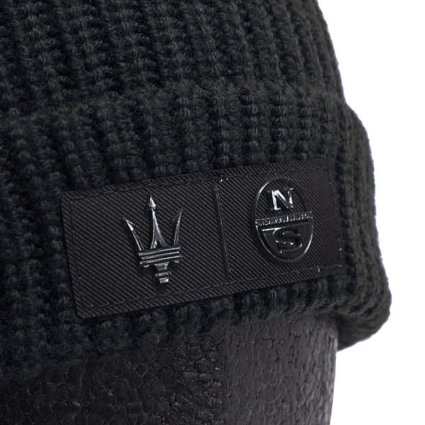 MASERATI Genuine Wool Ribbed Beanie by NORTH SAILS