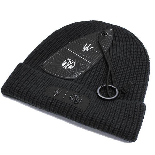 MASERATI Genuine Wool Ribbed Beanie by NORTH SAILS