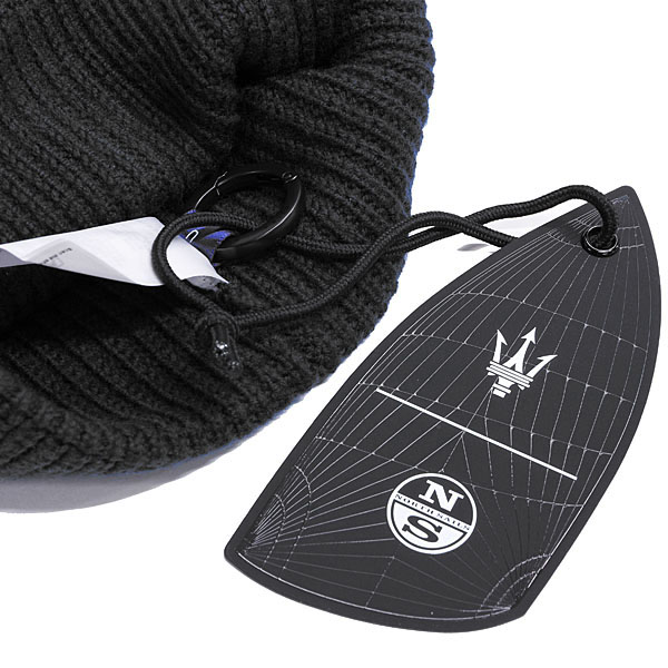 MASERATI Genuine Wool Ribbed Beanie by NORTH SAILS