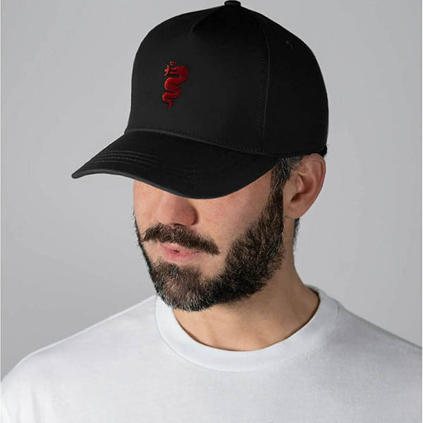 Alfa Romeo Official Biscione Baseball Cap (BLACK)