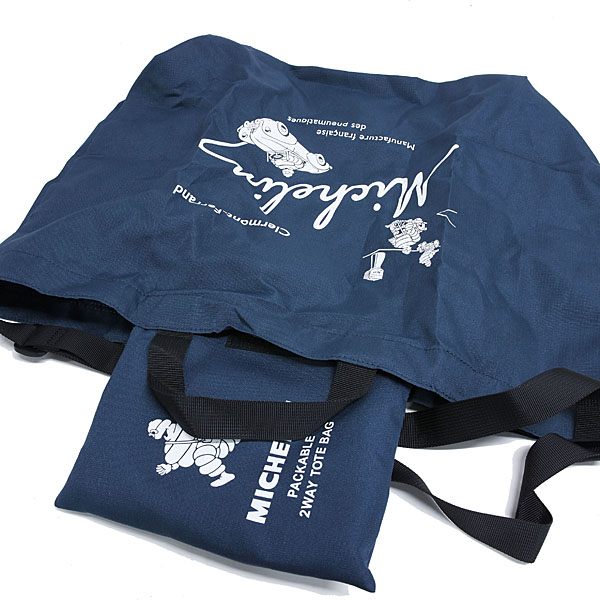 MICHELIN Folding 2 Way Tote Bag(Navy)