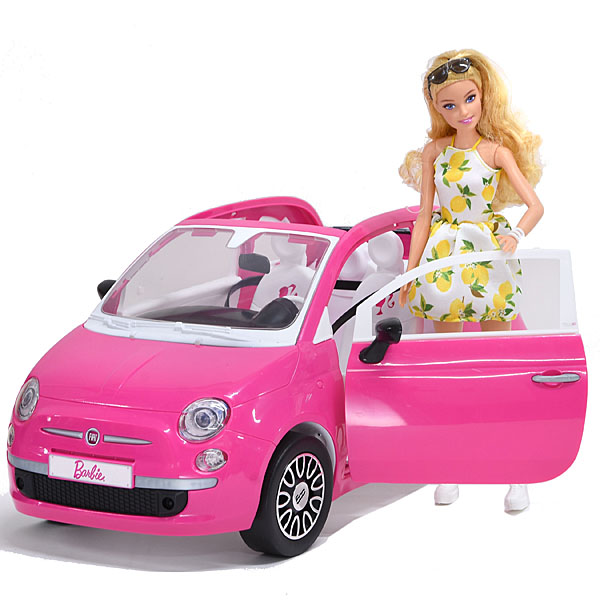 1/8 FIAT 500C with Barbie