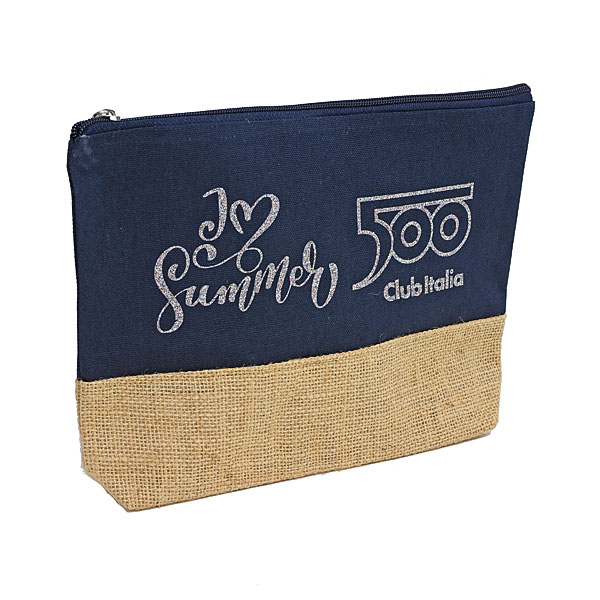 FIAT 500 CLUB ITALIA Official Hemp Pouch