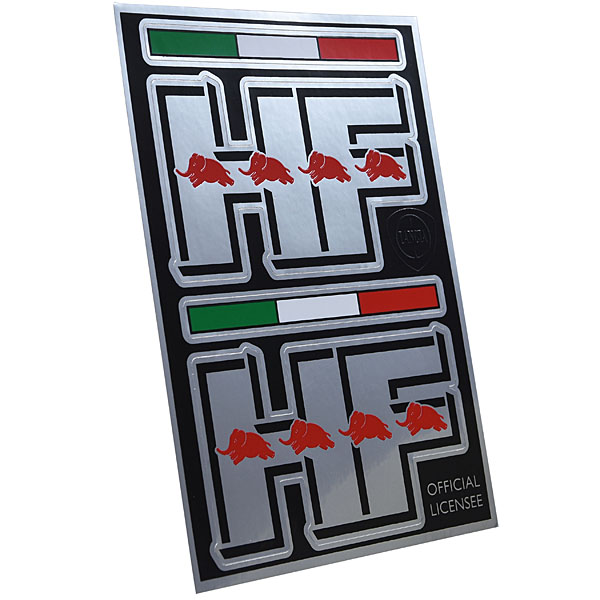 LANCIA Genuine HF Chrome Logo Sticker Set -21249-