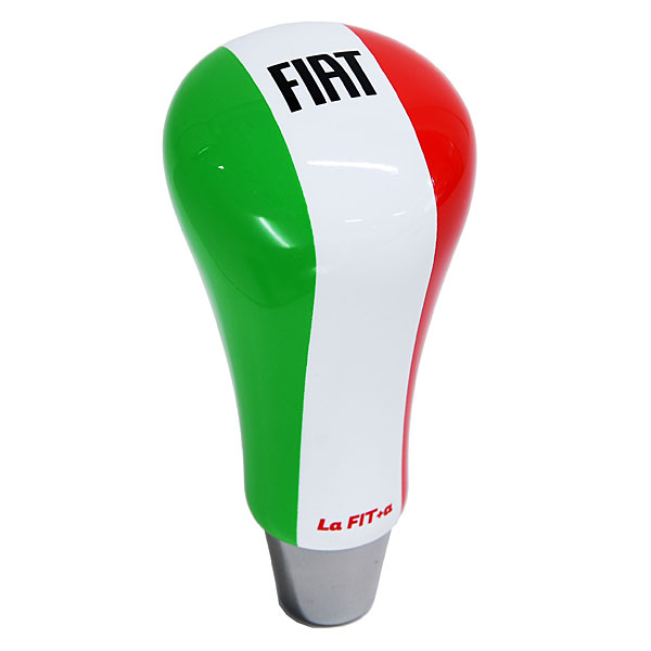 FIAT Official Wooden Gear Knob(Tricolor) by La FIT+a 