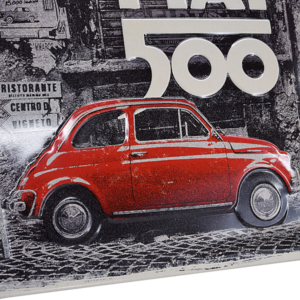 FIAT Genuine Nuova500 Sign Board