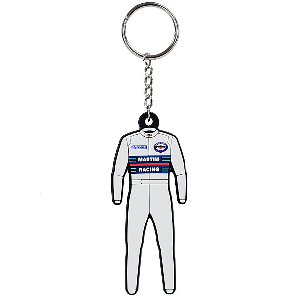 MARTINI RACING Official Rubber Keyring (Suite) by Sparco