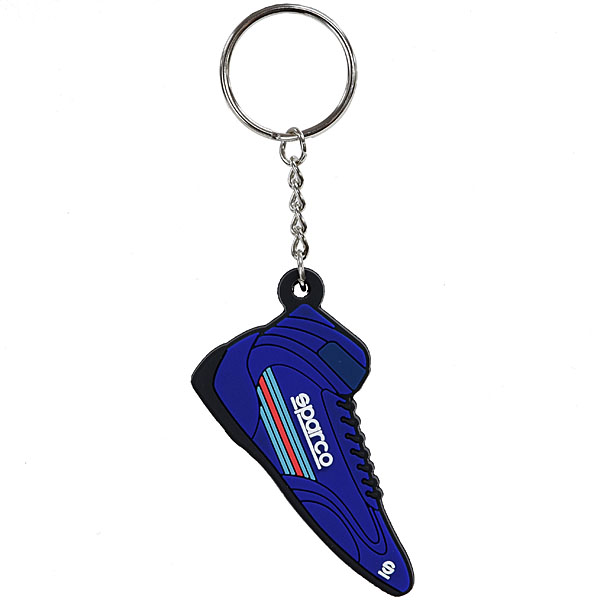 MARTINI RACING Official Rubber Keyring (Shoe) by Sparco