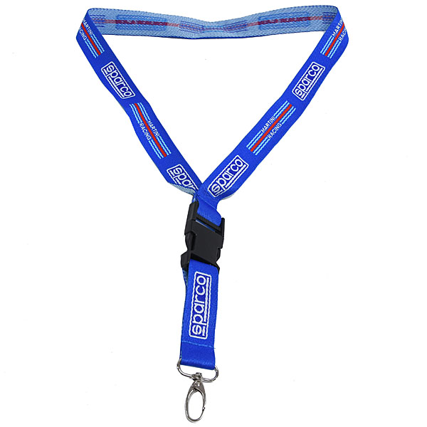 MARTINI RACING Official Jaquard Neck Strap by Sparco