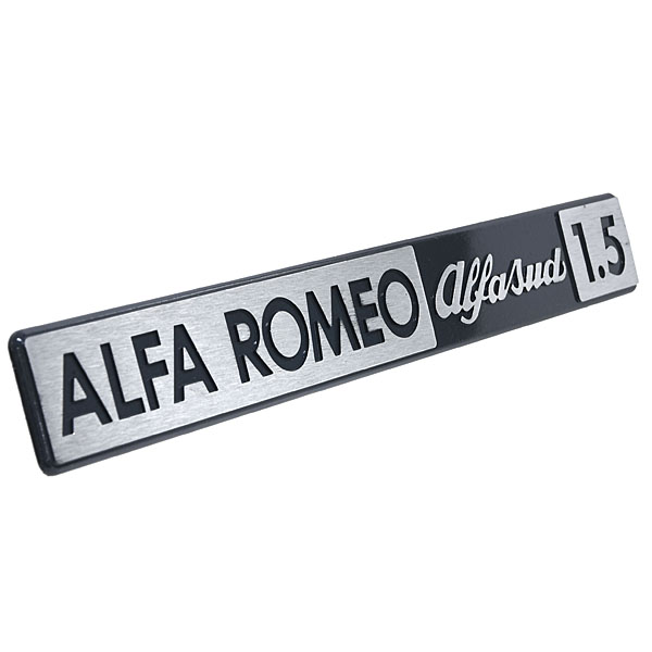 Alfa Romeo Genuine Alfasud Logo Plate1.5