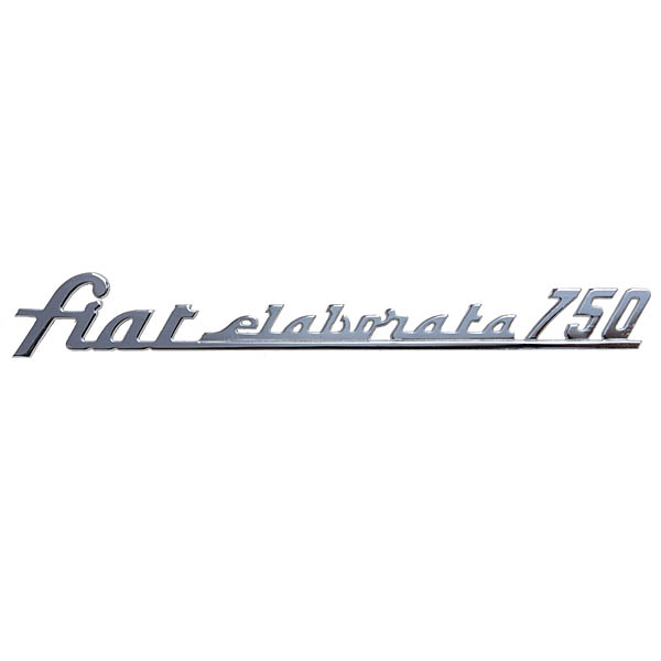 FIAT 500 elaborata 750 Logo Emblem