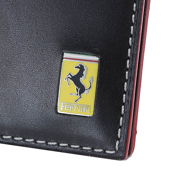 Ferrari Leather Wallet(Black)