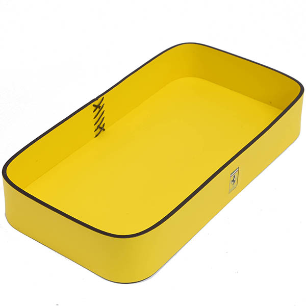 Ferrari Official Leather Tray(Yellow)