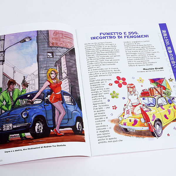 FIAT 500 CLUB ITALIA 500 Comics Book