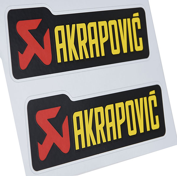 AKRAPOVIC Heat Resistant Sticker for Muffler