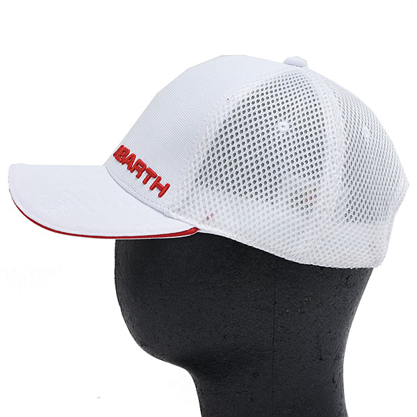 ABARTH Official Tracker CAP (Scorpione / WHITE)