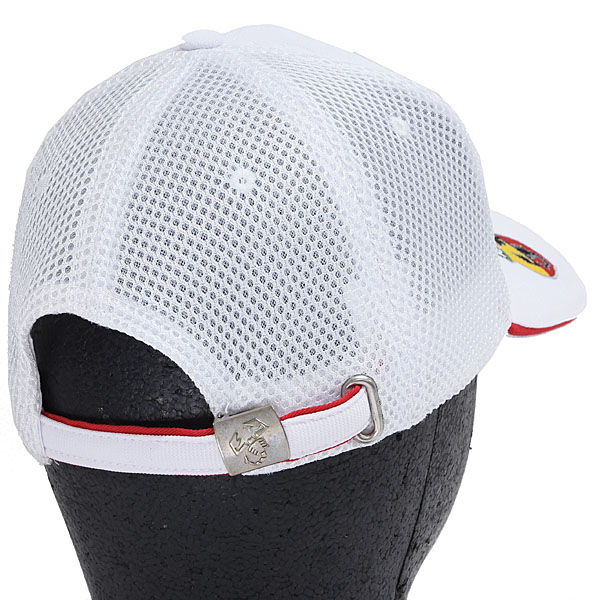 ABARTH Official Tracker CAP (Scorpione / WHITE)