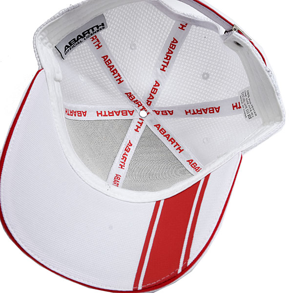 ABARTH Official Tracker CAP (Scorpione / WHITE)