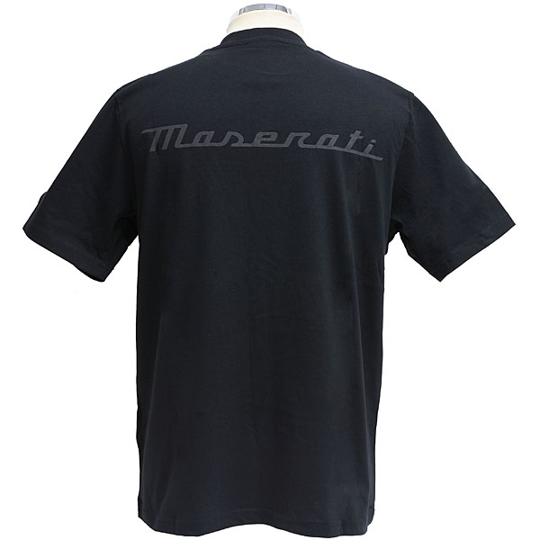 MASERATI Genuine Organic Cotton Pocket T-shirts(Black) by NORTH SAILS