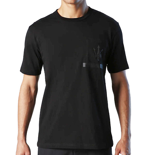 MASERATI Genuine Organic Cotton Pocket T-shirts(Black) by NORTH SAILS