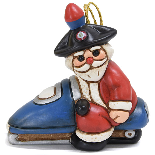 Carabinieri Santa Claus Ceramic Figure Set by THUN