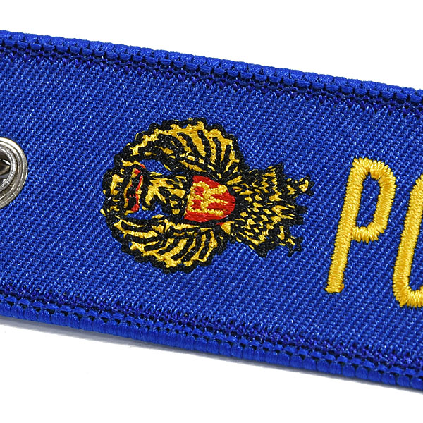 POLIZIA Official Fabric Keyring