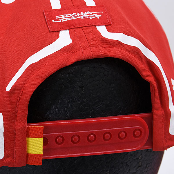 Scuderia Ferrari 2023 Las Vegas GP Baseball Cap-Signed by Carlos Sainz-