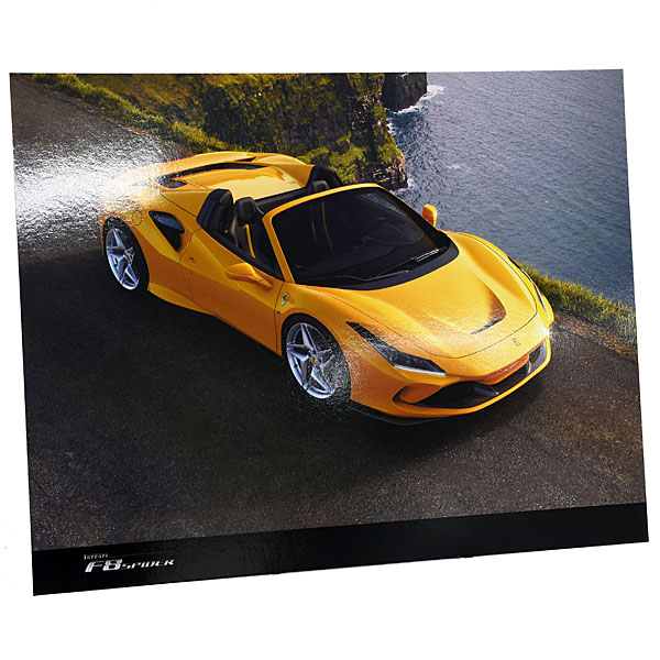 Ferrari F8 Spider Press Photo Card