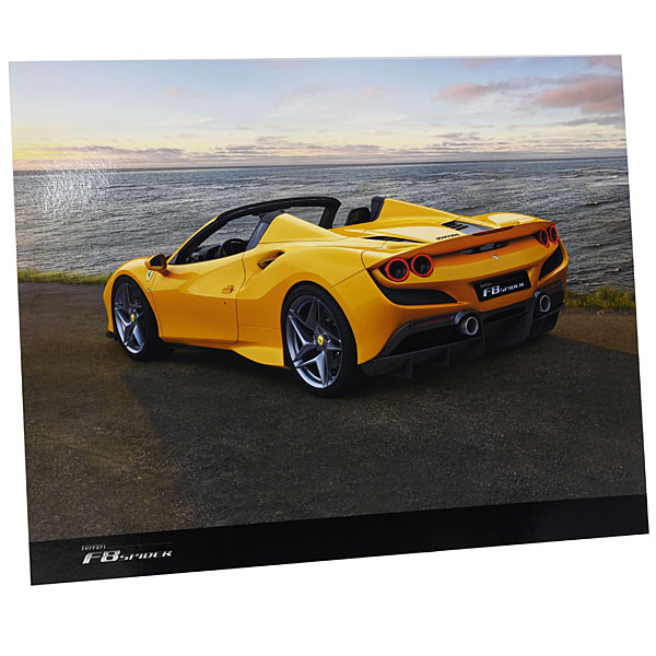 Ferrari F8 Spider Press Photo Card