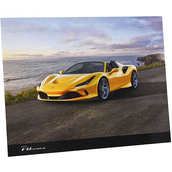 Ferrari F8 Spider Press Photo Card