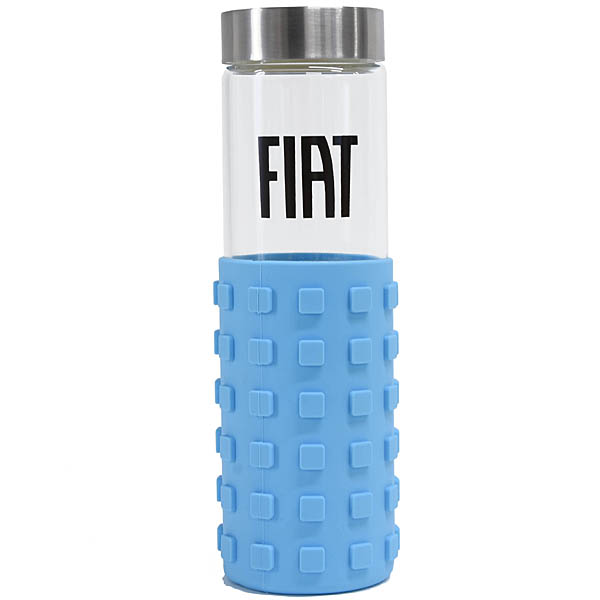 FIAT Genuine Silicone Grip Glass Bottle 