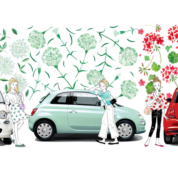 FIAT500 Super Pop Flore Limited EditionХåå