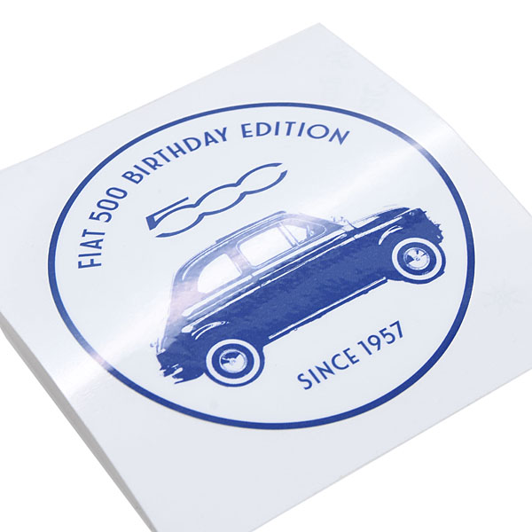 FIAT 500 BIRTHDAY Edition Sticker for Rear Gate