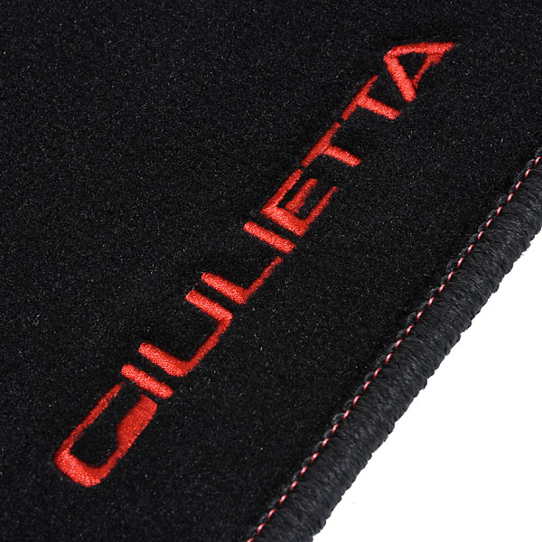 Alfa Romeo Genuine GIULIETTA Floor Mats (New Logo Red/LHD)