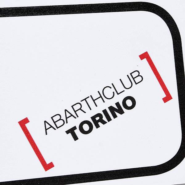 ABARTH CLUB TORINO Carlo ABARTH Street plate