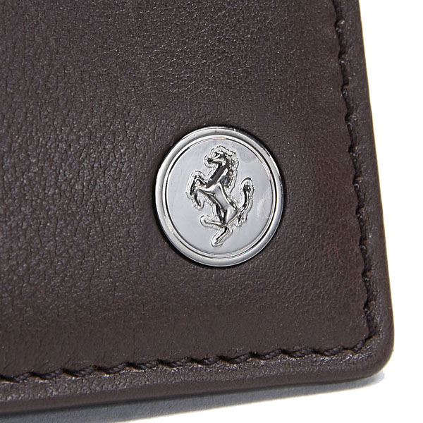 Ferrari Leather Wallet byTODS (Brown)