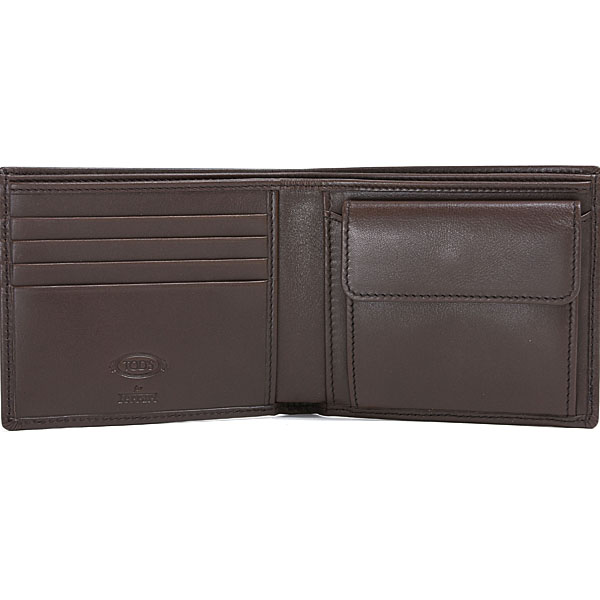 Ferrari Leather Wallet byTODS (Brown)