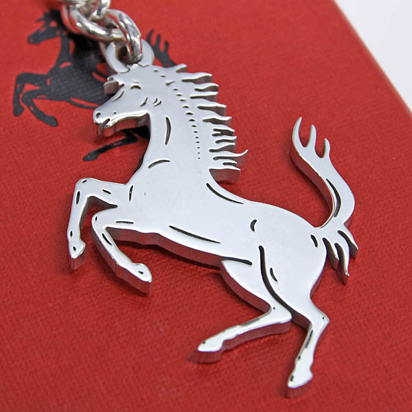 Ferrari Cavallino Sterling silver Keyring