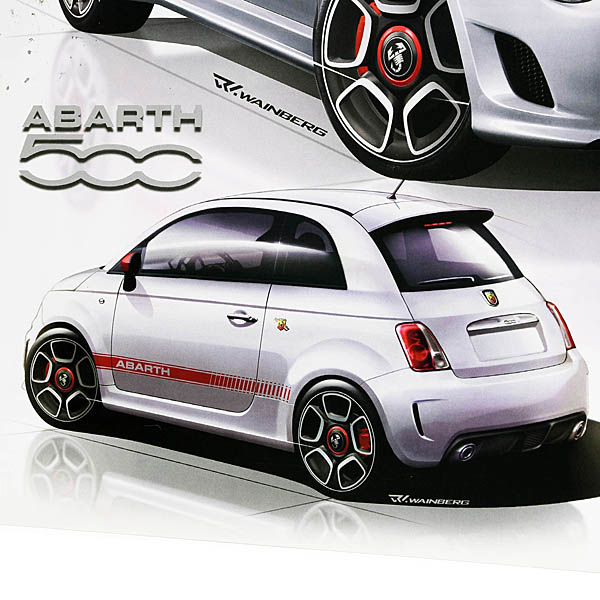 ABARTH CLUB TORINO ABARTH500 Illustratin Leaflet