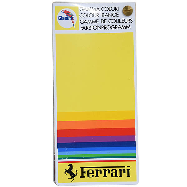 Ferrari Genuine Glasurit Paint Code Guide 