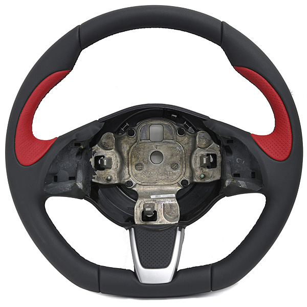 ABARTH Genuine 500 Steering Wheel (~series 3) (black/red)