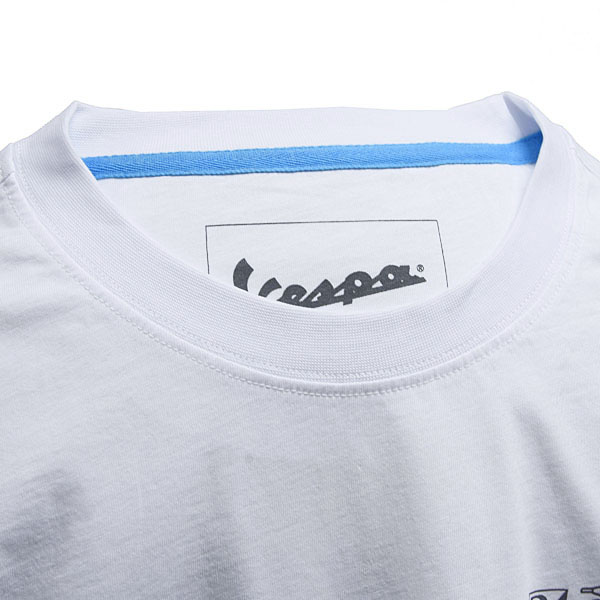 Vespa Official DEC T-Shirts(HOLY WHITE)