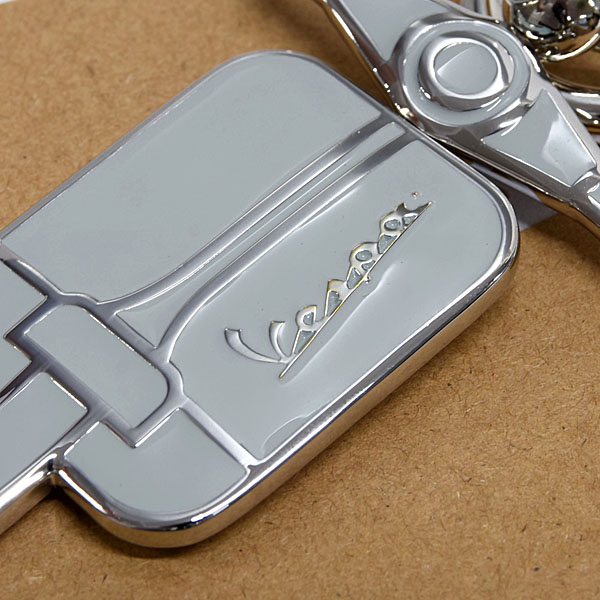 Vespa Official DEC Metal Keyring