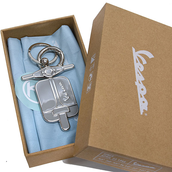 Vespa Official DEC Metal Keyring