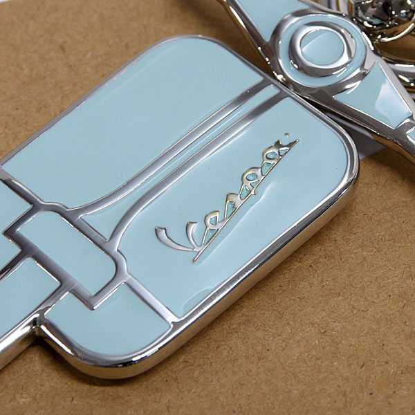 Vespa Official DEC Metal Keyring